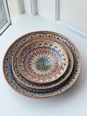 Håndlavet Horezu Tallerken | No. 24 | Flere Størrelser Studio Hafnia