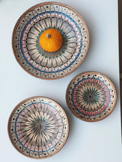 Håndlavet Horezu Tallerken | No. 24 | Flere Størrelser Studio Hafnia