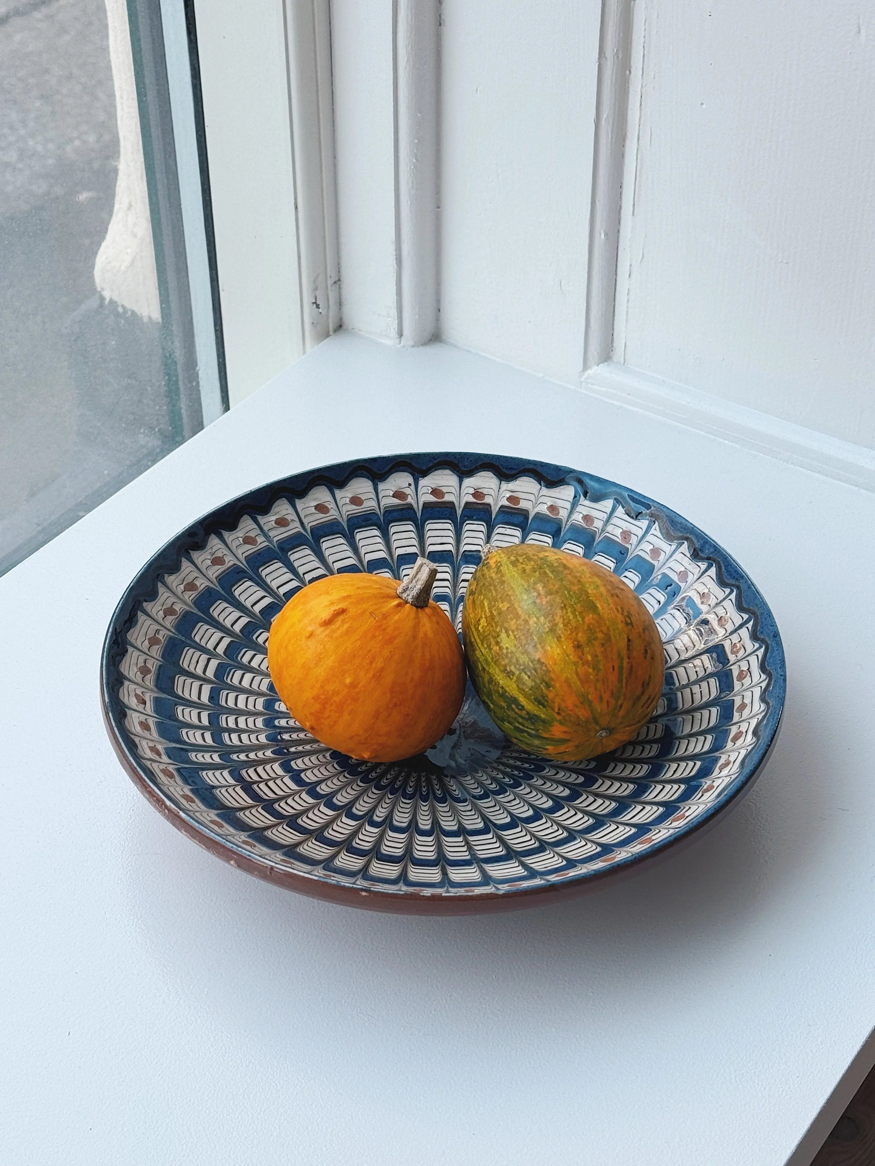 Håndlavet Horezu Tallerken | No. 25 | Flere Størrelser Studio Hafnia