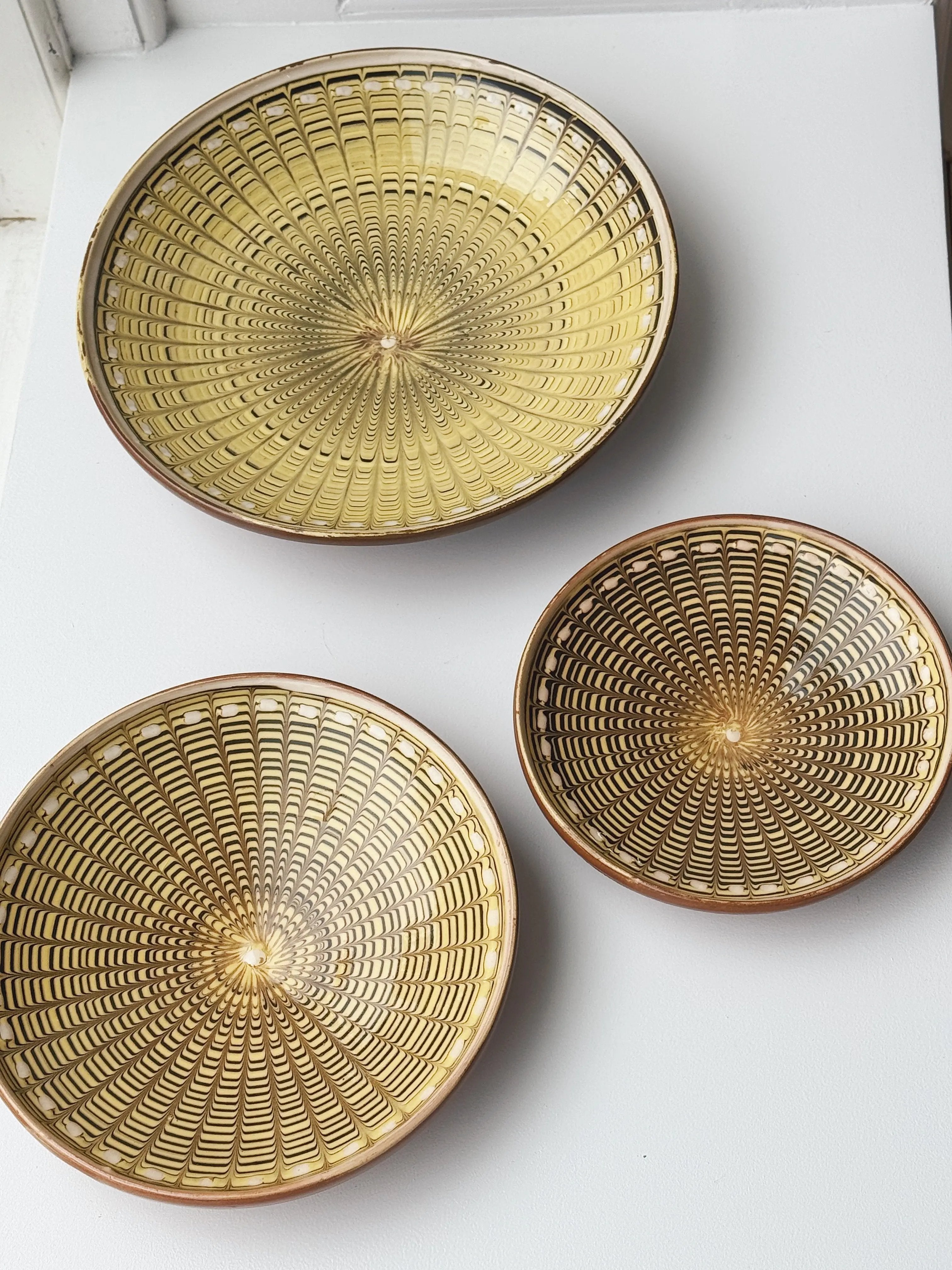 Håndlavet Horezu Tallerken | No. 27 | Flere Størrelser Studio Hafnia