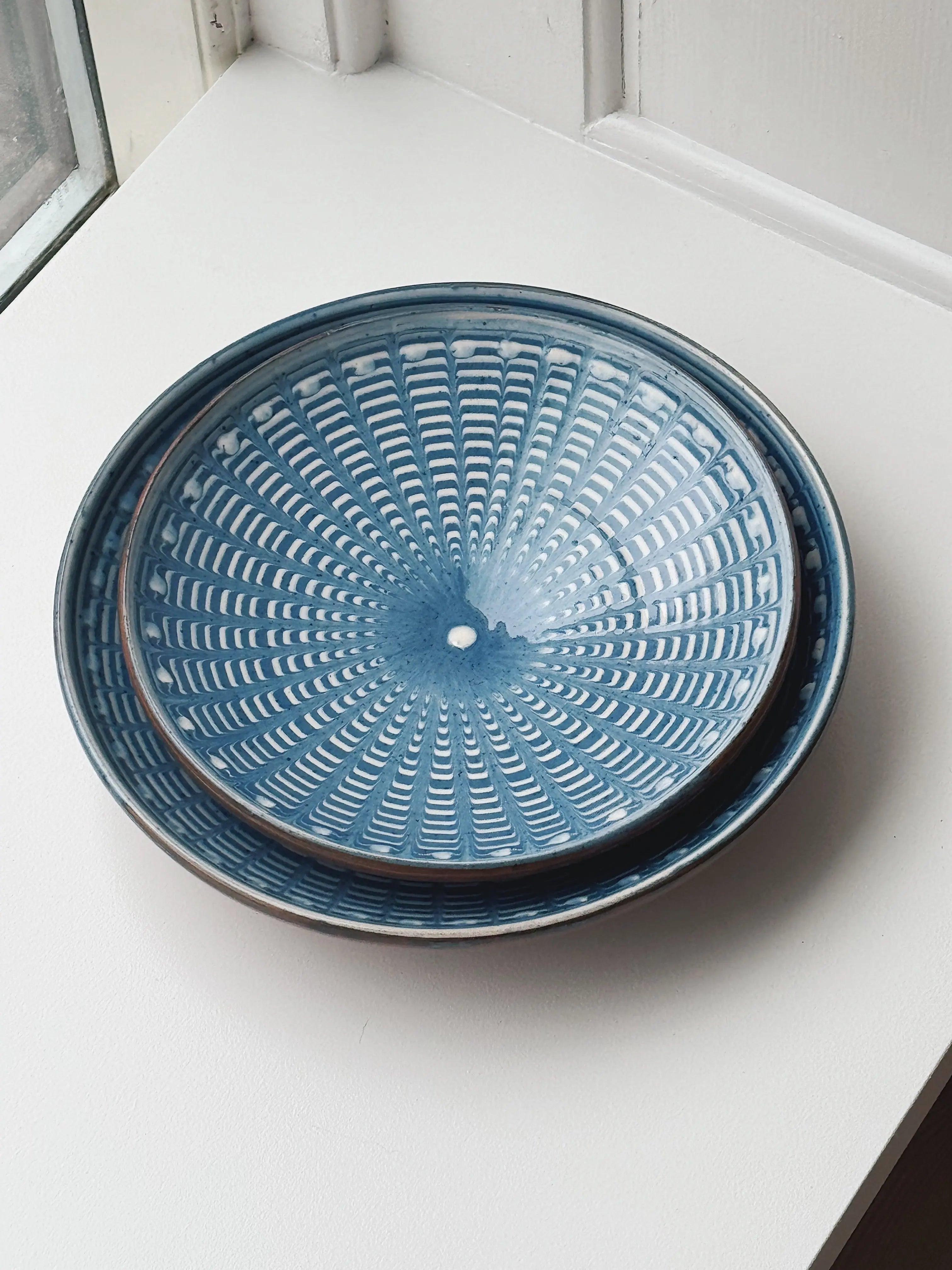 Håndlavet Horezu Tallerken | No. 28 | Flere Størrelser Studio Hafnia