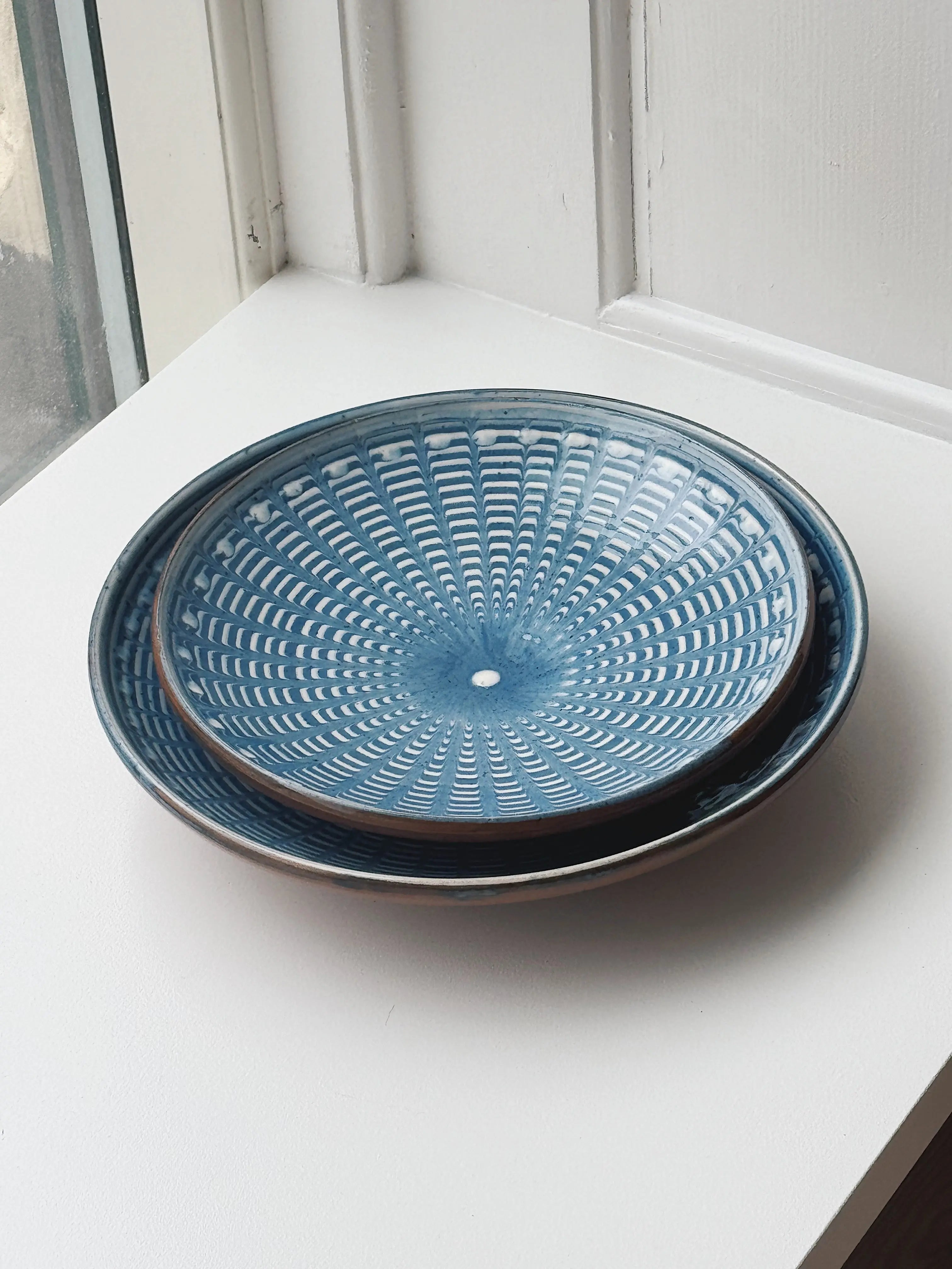 Håndlavet Horezu Tallerken | No. 28 | Flere Størrelser Studio Hafnia