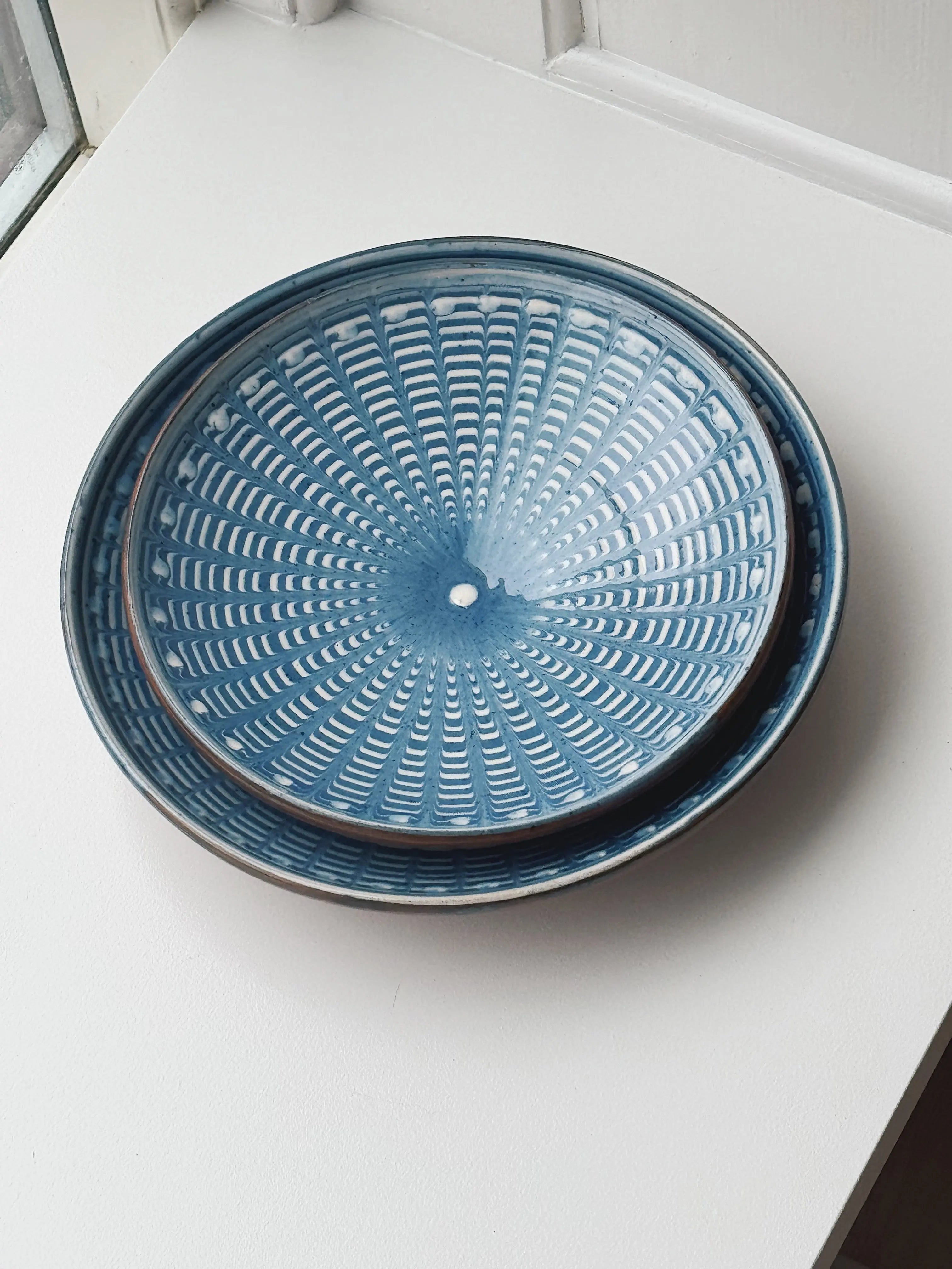 Håndlavet Horezu Tallerken | No. 28 | Flere Størrelser Studio Hafnia