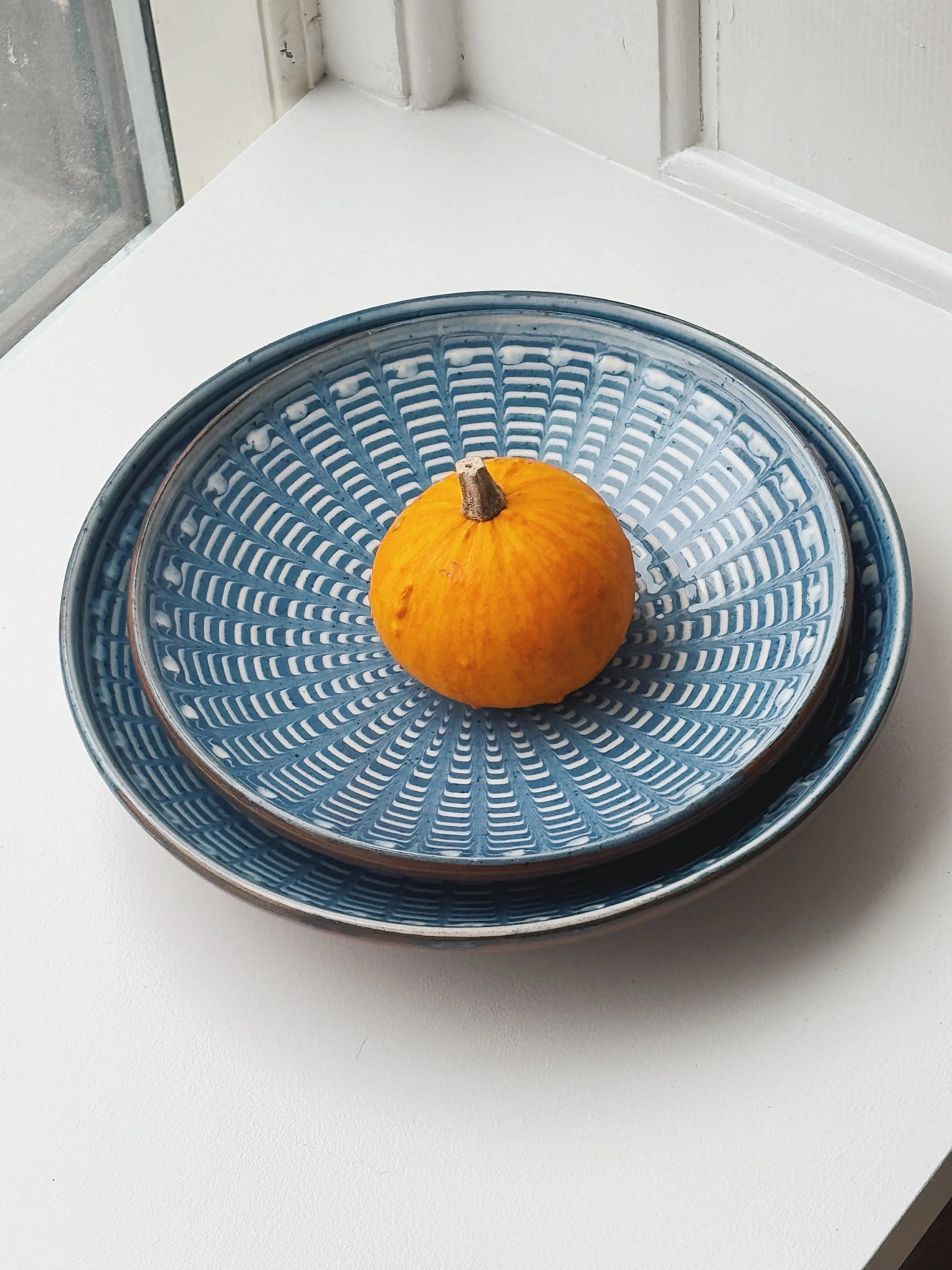 Håndlavet Horezu Tallerken | No. 28 | Flere Størrelser Studio Hafnia