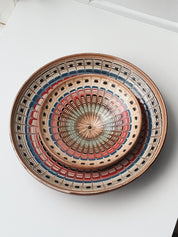 Håndlavet Horezu Tallerken | No. 30 | Flere Størrelser Studio Hafnia