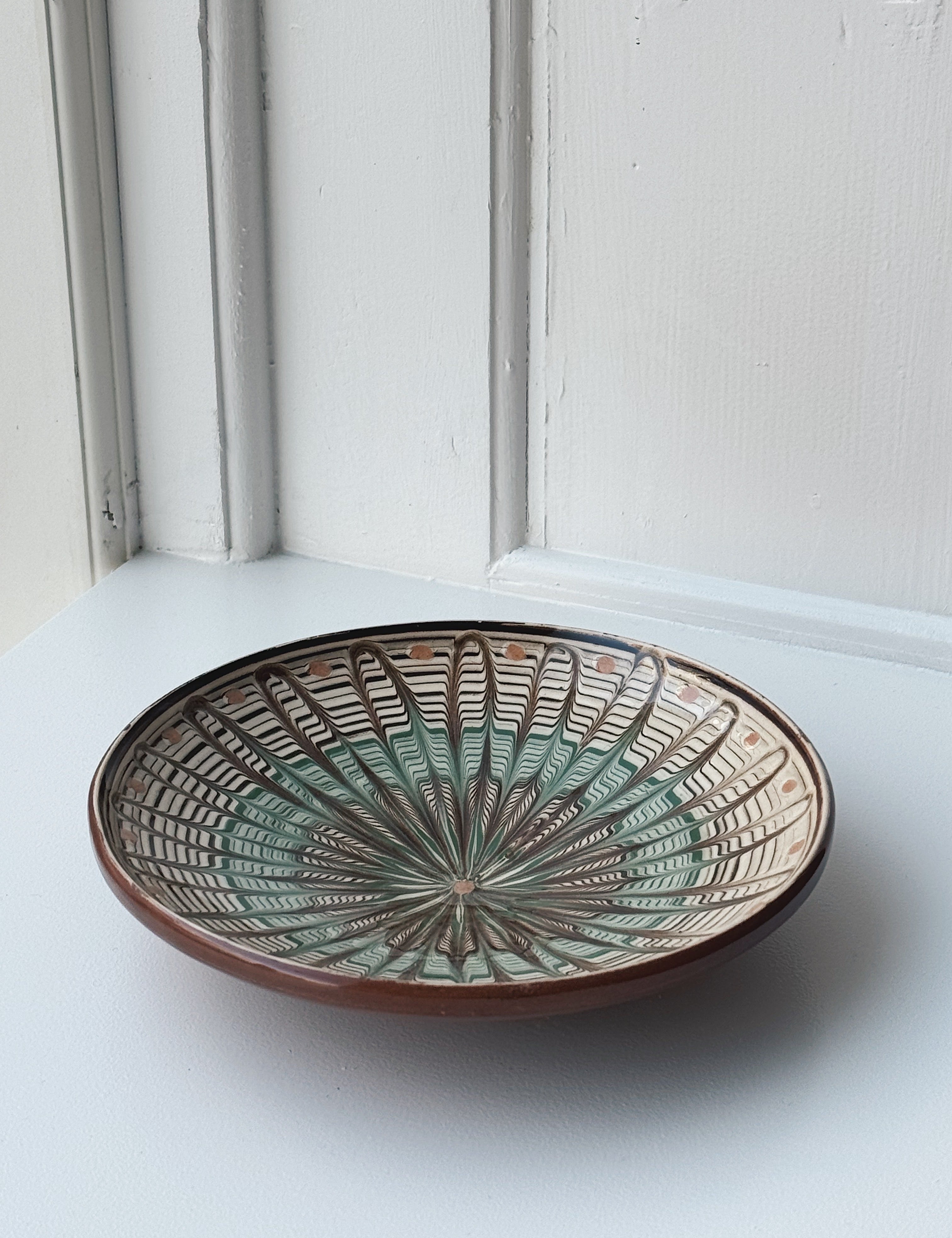 Håndlavet Horezu Tallerken | No. 32 | Flere Størrelser Studio Hafnia