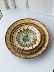 Håndlavet Horezu Tallerken | No. 33 | Flere Størrelser Studio Hafnia