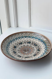 Håndlavet Horezu Tallerken | No. 34 | Flere Størrelser Studio Hafnia