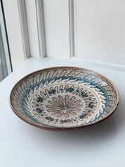 Håndlavet Horezu Tallerken | No. 34 | Flere Størrelser Studio Hafnia