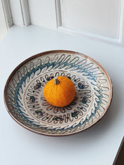 Håndlavet Horezu Tallerken | No. 34 | Flere Størrelser Studio Hafnia