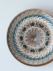 Håndlavet Horezu Tallerken | No. 34 | Flere Størrelser Studio Hafnia