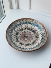 Håndlavet Horezu Tallerken | No. 34 | Flere Størrelser Studio Hafnia