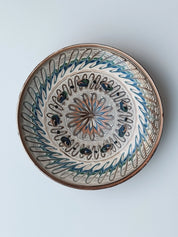 Håndlavet Horezu Tallerken | No. 34 | Flere Størrelser Studio Hafnia