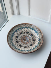 Håndlavet Horezu Tallerken | No. 34 | Flere Størrelser Studio Hafnia