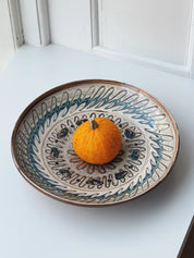 Håndlavet Horezu Tallerken | No. 34 | Flere Størrelser Studio Hafnia