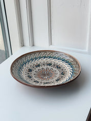 Håndlavet Horezu Tallerken | No. 34 | Flere Størrelser Studio Hafnia