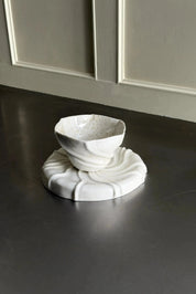 Håndlavet Riflingekop | Atelier Marée | Spættet Porcelæn 270 ml Atelier Marée