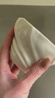 Handmade Ripple Cup | Atelier Marée | Speckled Porcelain 270 ml