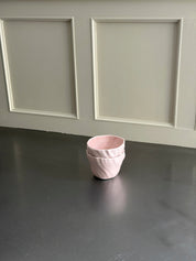 Handmade Tidal Cup Without Handle | Atelier Marée | Pink Porcelain