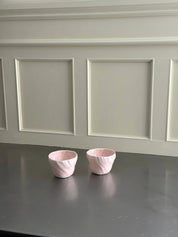 Håndlavet Tidevandskop Uden Hank | Atelier Marée | Lyserødt Porcelæn Atelier Marée