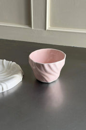 Håndlavet Tidevandskop Uden Hank | Atelier Marée | Lyserødt Porcelæn Atelier Marée