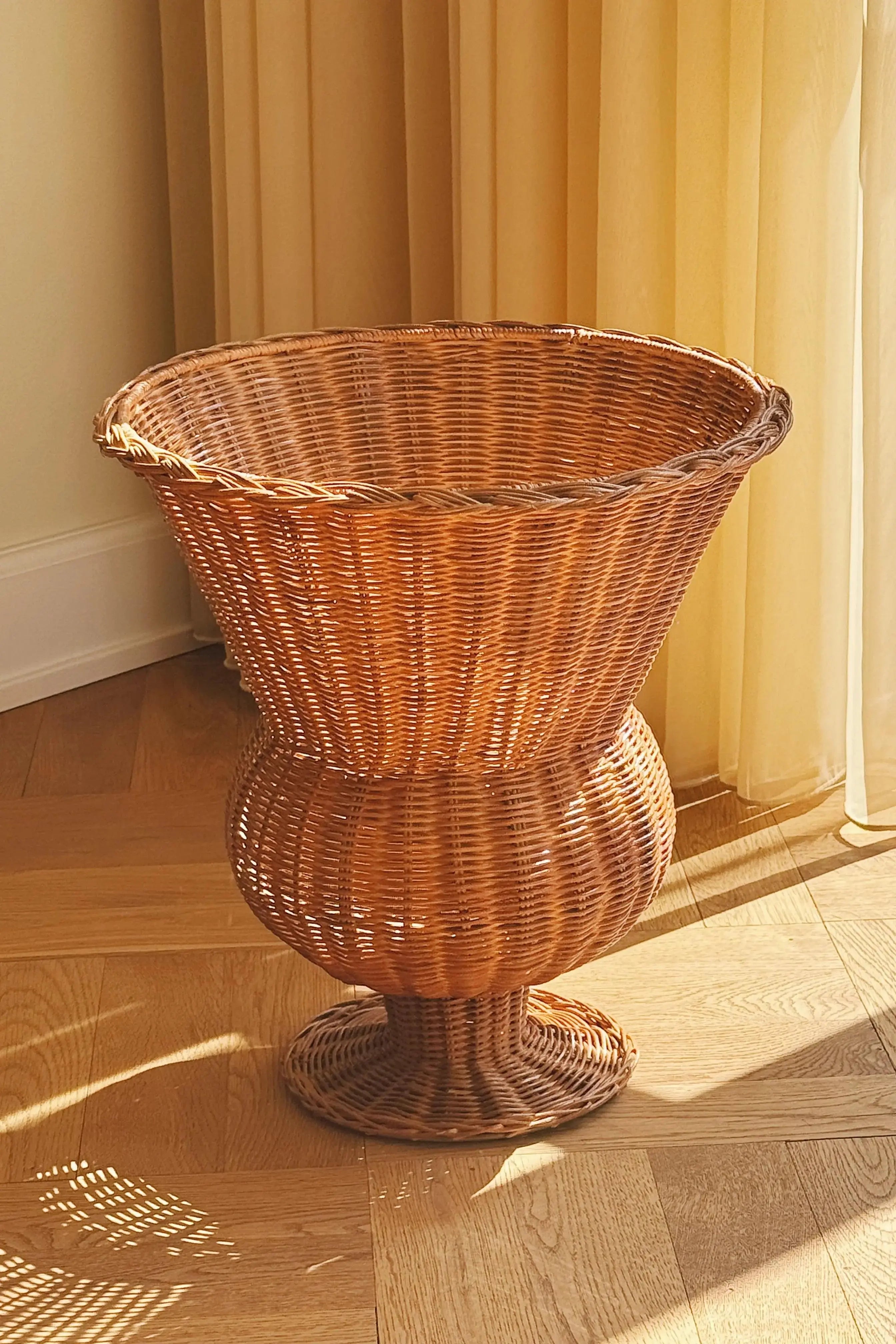 Håndlavet Vase i Rattan | Ø35 x H40 cm Studio Hafnia
