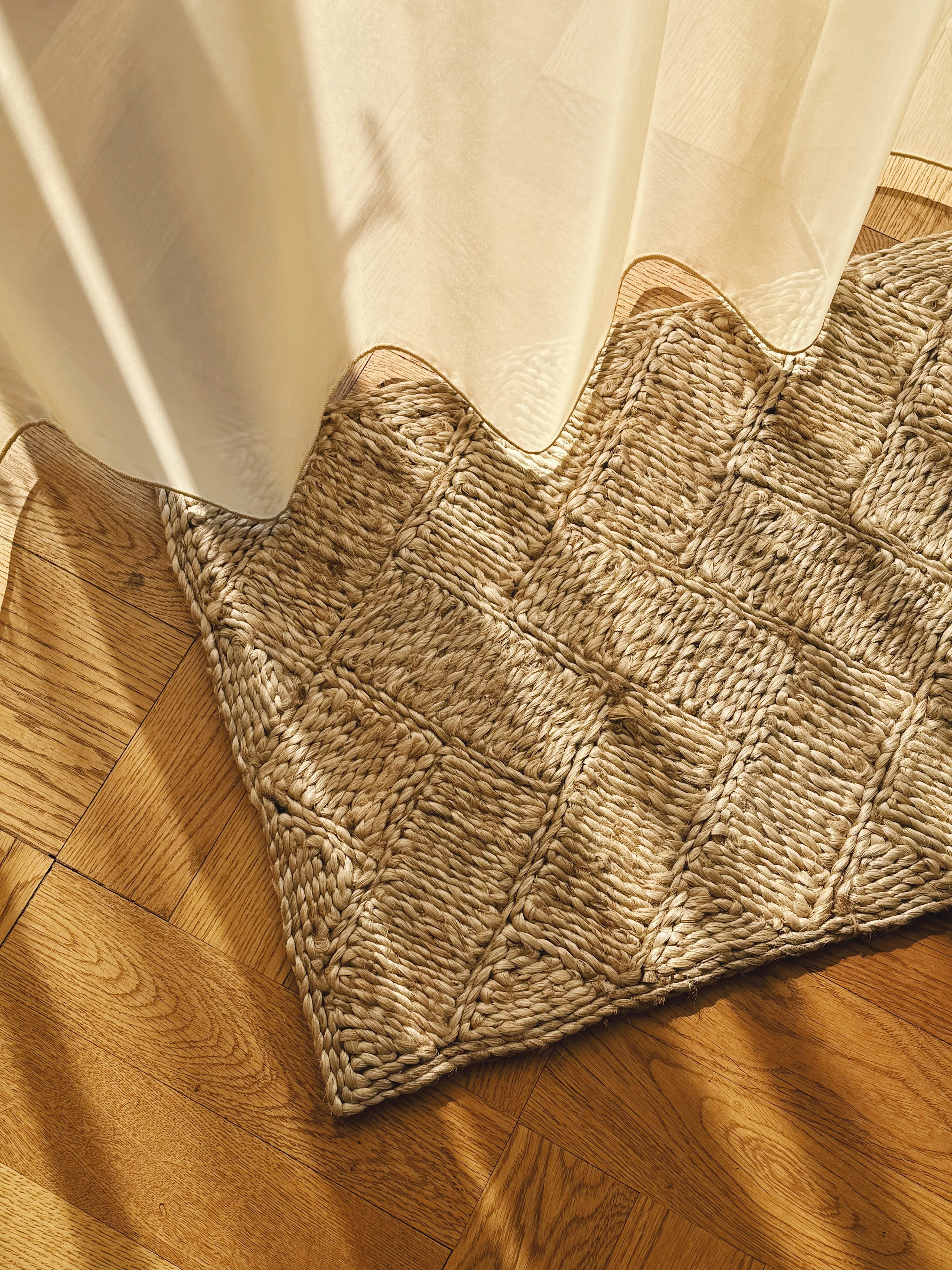 Håndvævet Dørmåtte af Jute | Lille 40 x 60 cm Studio Hafnia