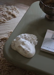 Hera No. 21 – Maske i AntiqueWhite Stentøj Laoru Laoru