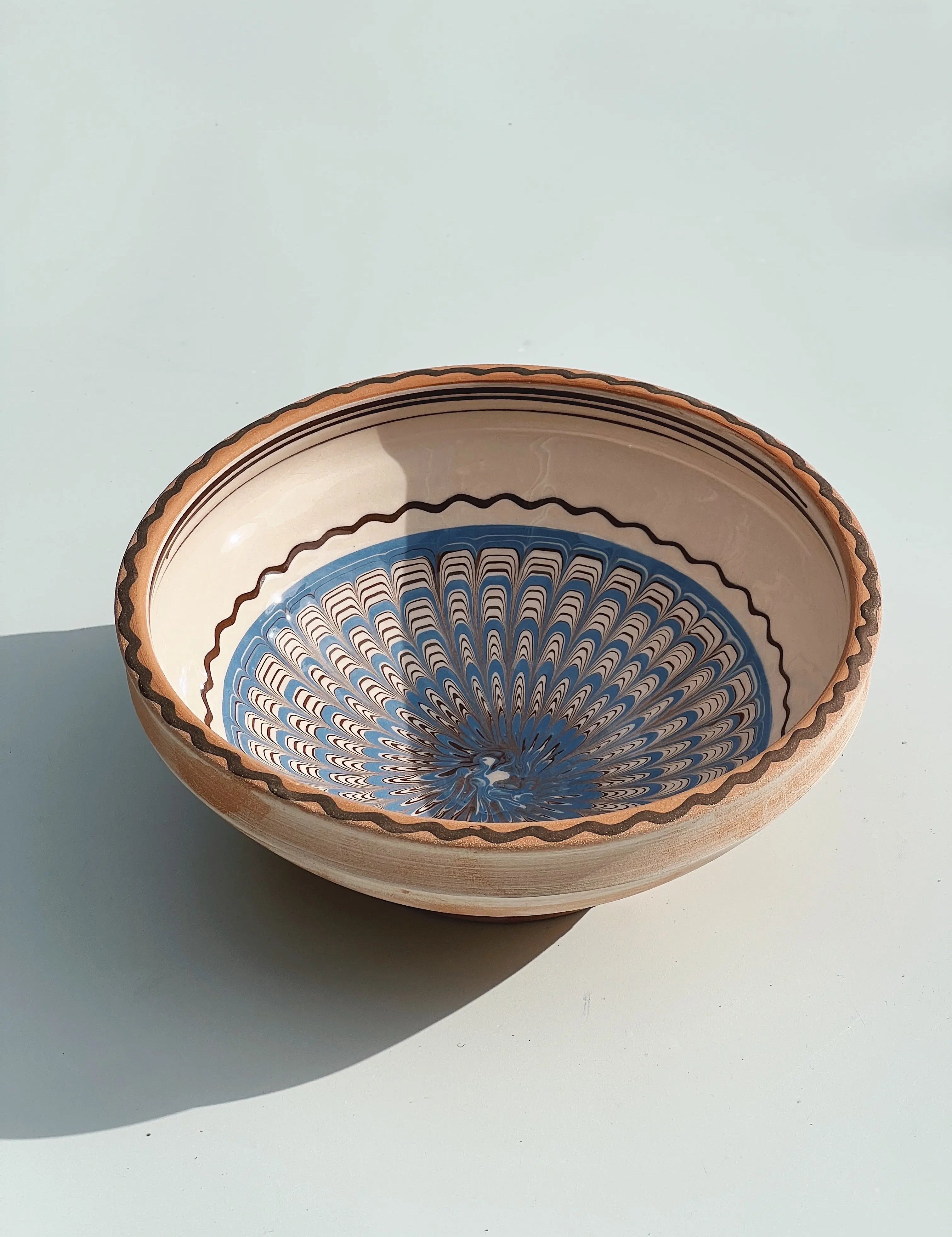 Horezu Keramik Skål | No. 01 | 25 cm Studio Hafnia