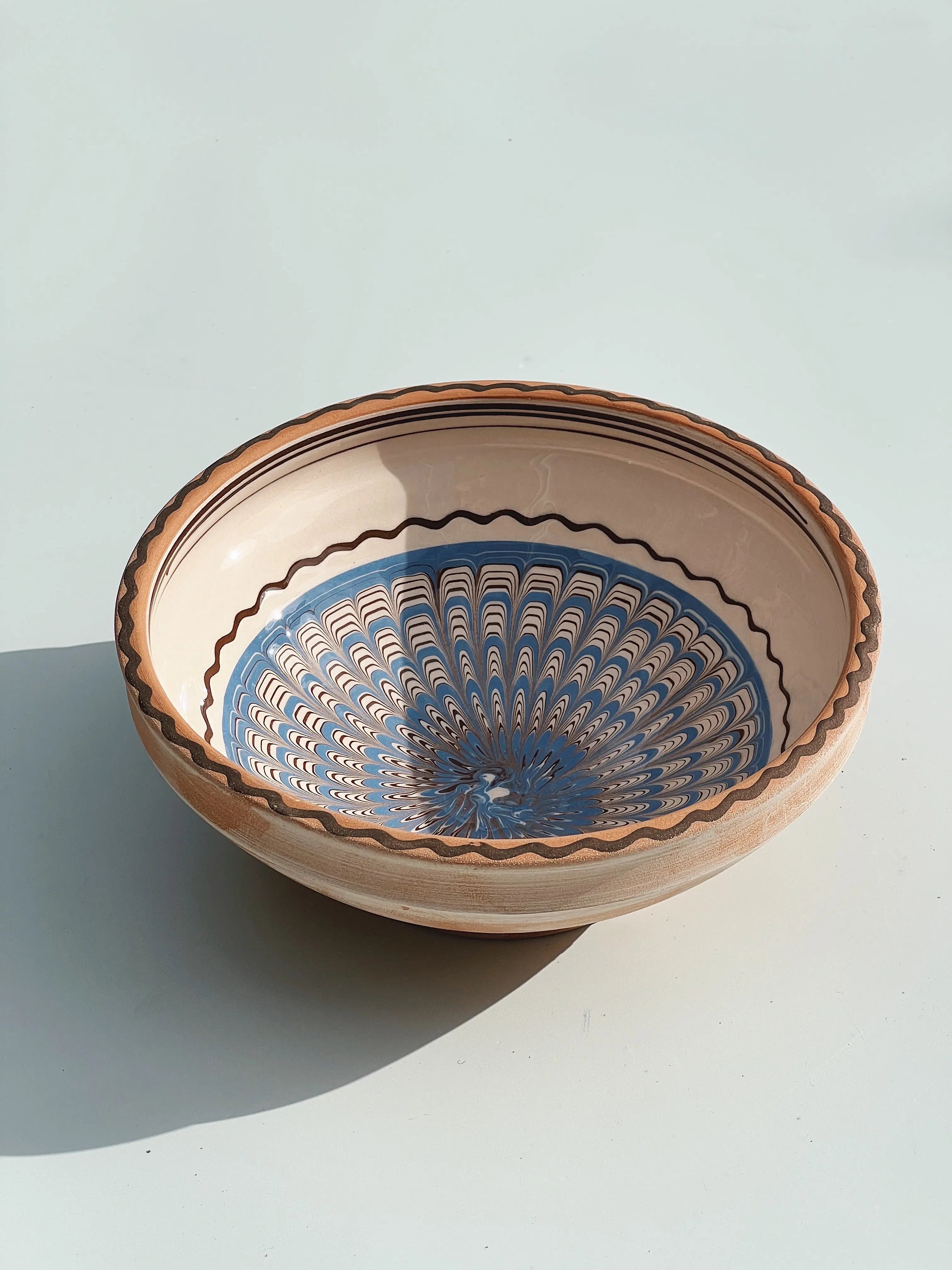 Horezu Keramik Skål | No. 01 | 25 cm Studio Hafnia