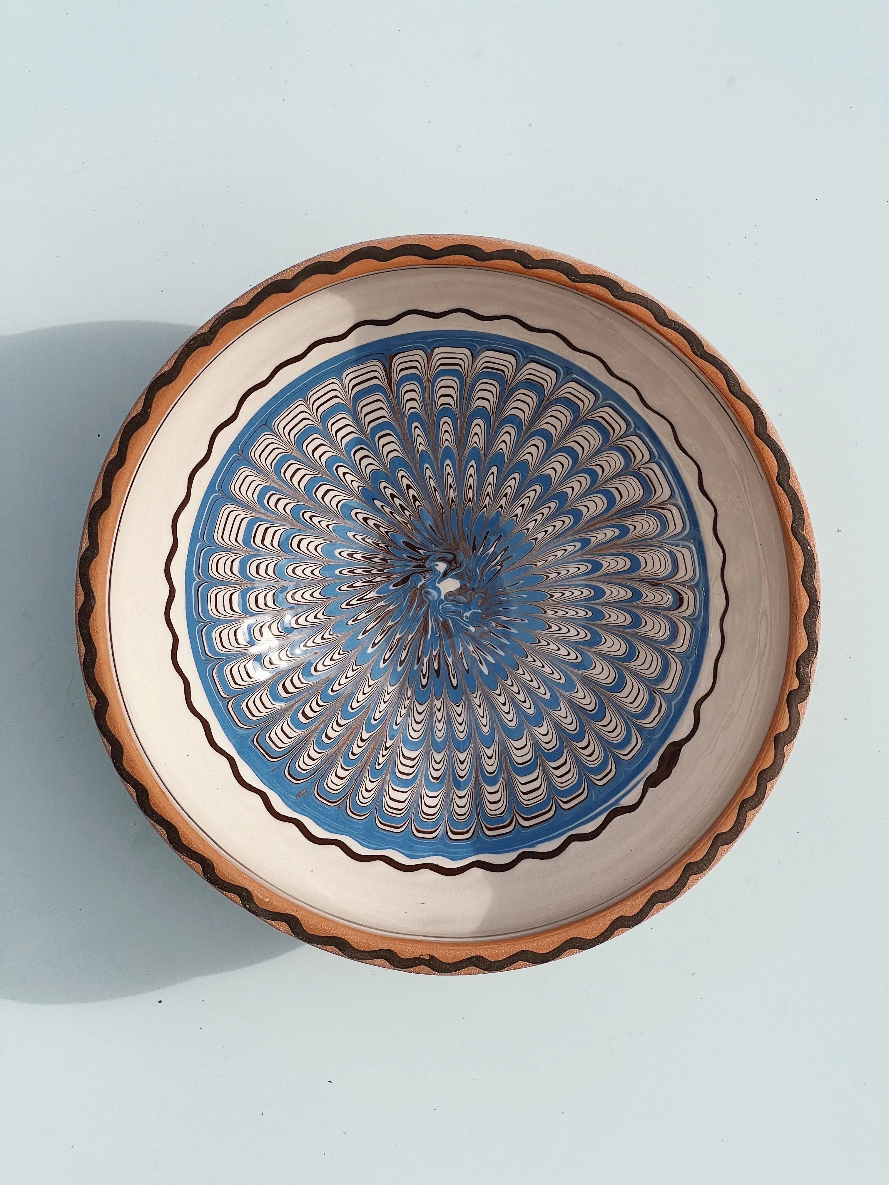 Horezu Keramik Skål | No. 01 | 25 cm Studio Hafnia