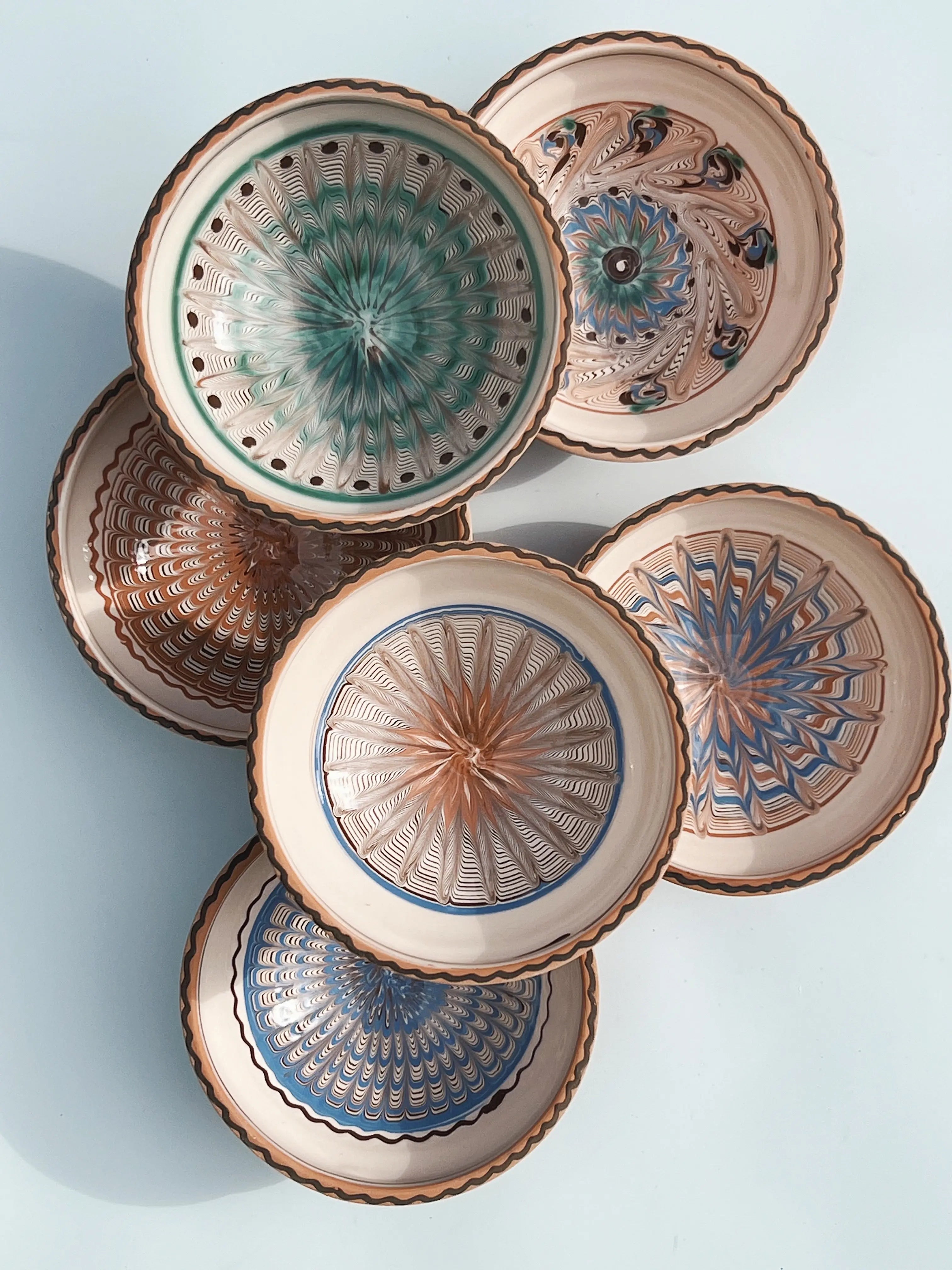 Horezu Keramik Skål | No. 03 | 25 cm Studio Hafnia