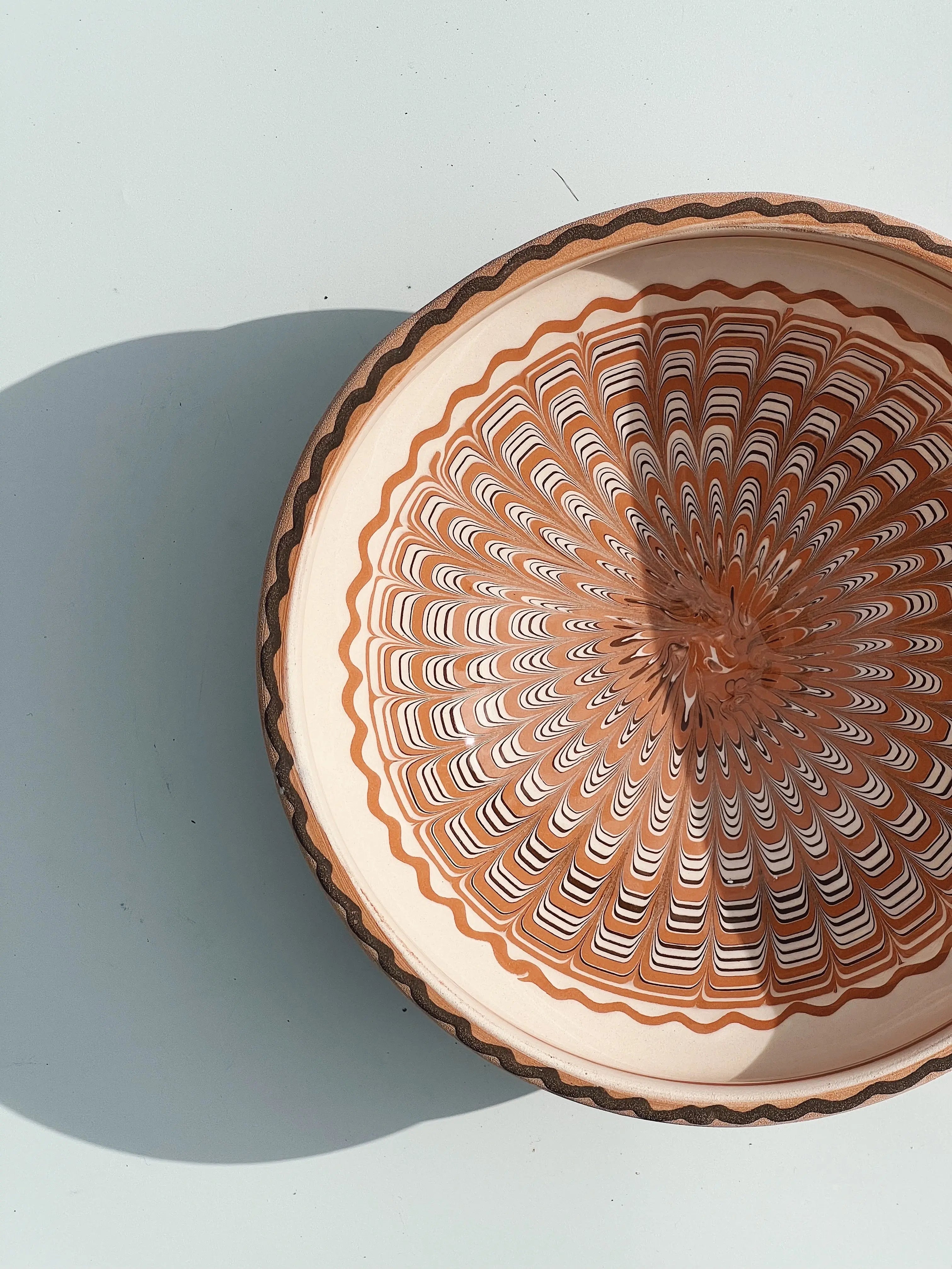 Horezu Keramik Skål | No. 04 | 16-17 cm Studio Hafnia