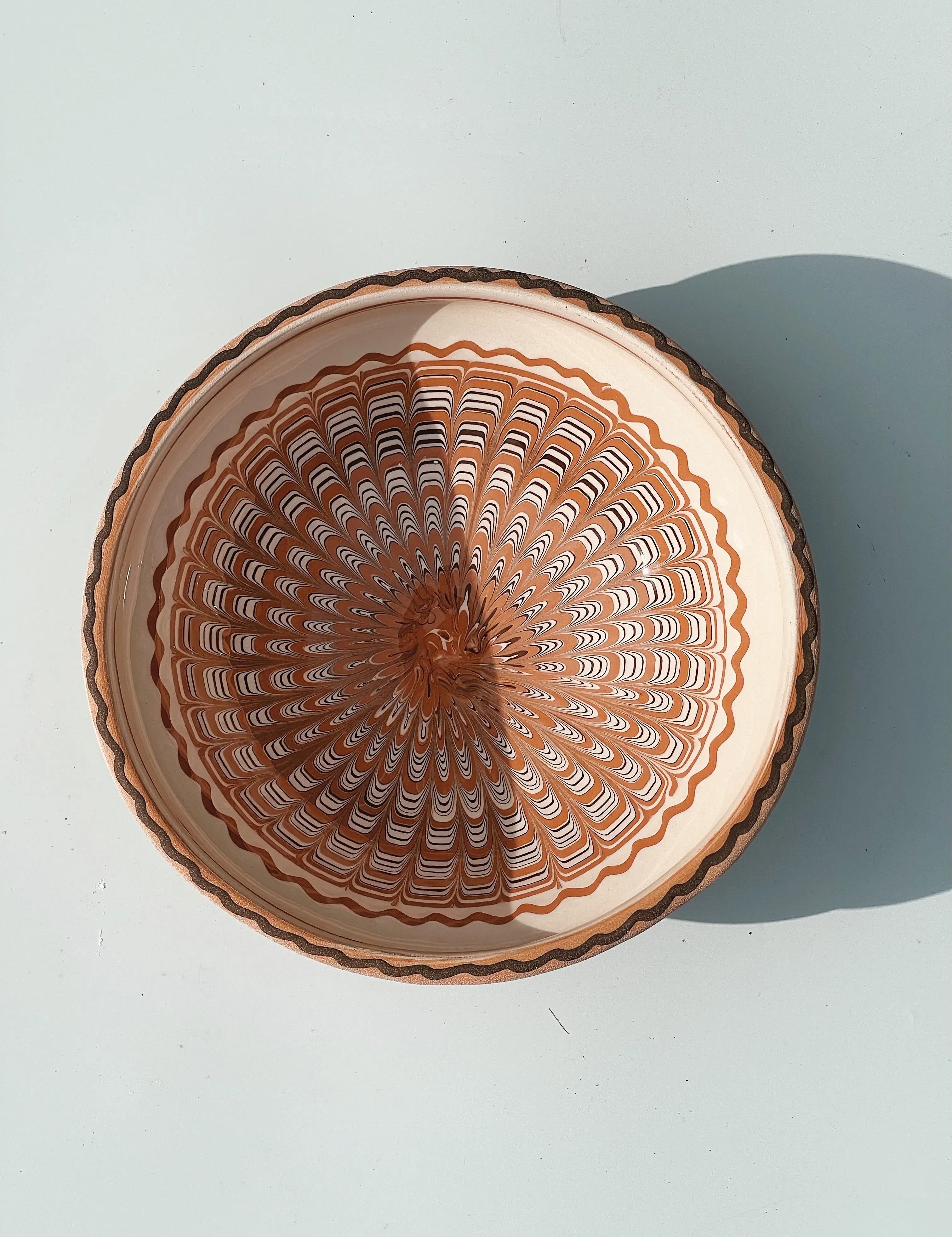 Horezu Keramik Skål | No. 04 | 16-17 cm Studio Hafnia