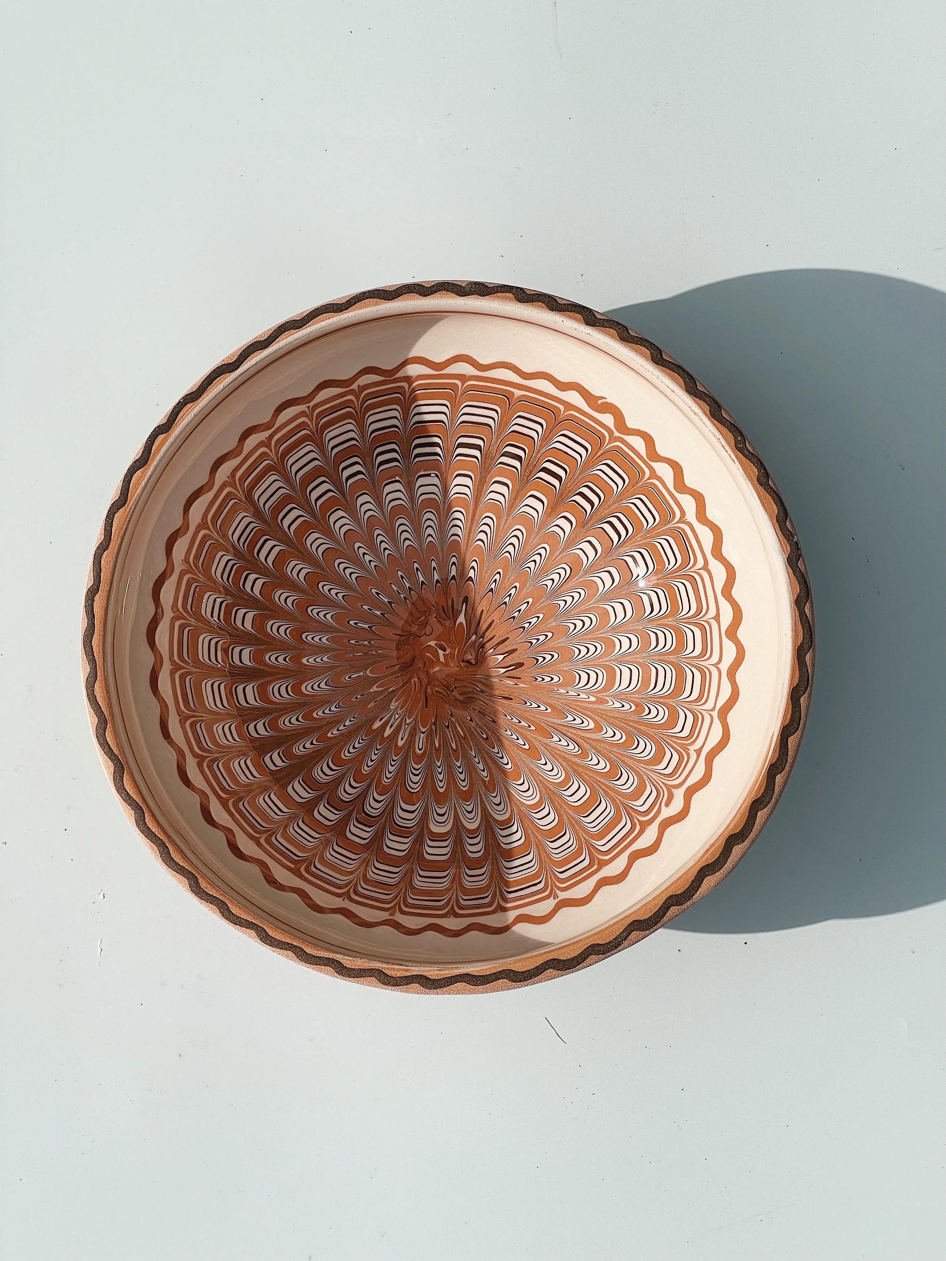 Horezu Keramik Skål | No. 04 | 16-17 cm Studio Hafnia