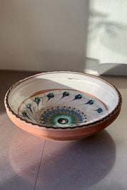 Horezu Keramik Skål | No. 05 | 25 cm Studio Hafnia