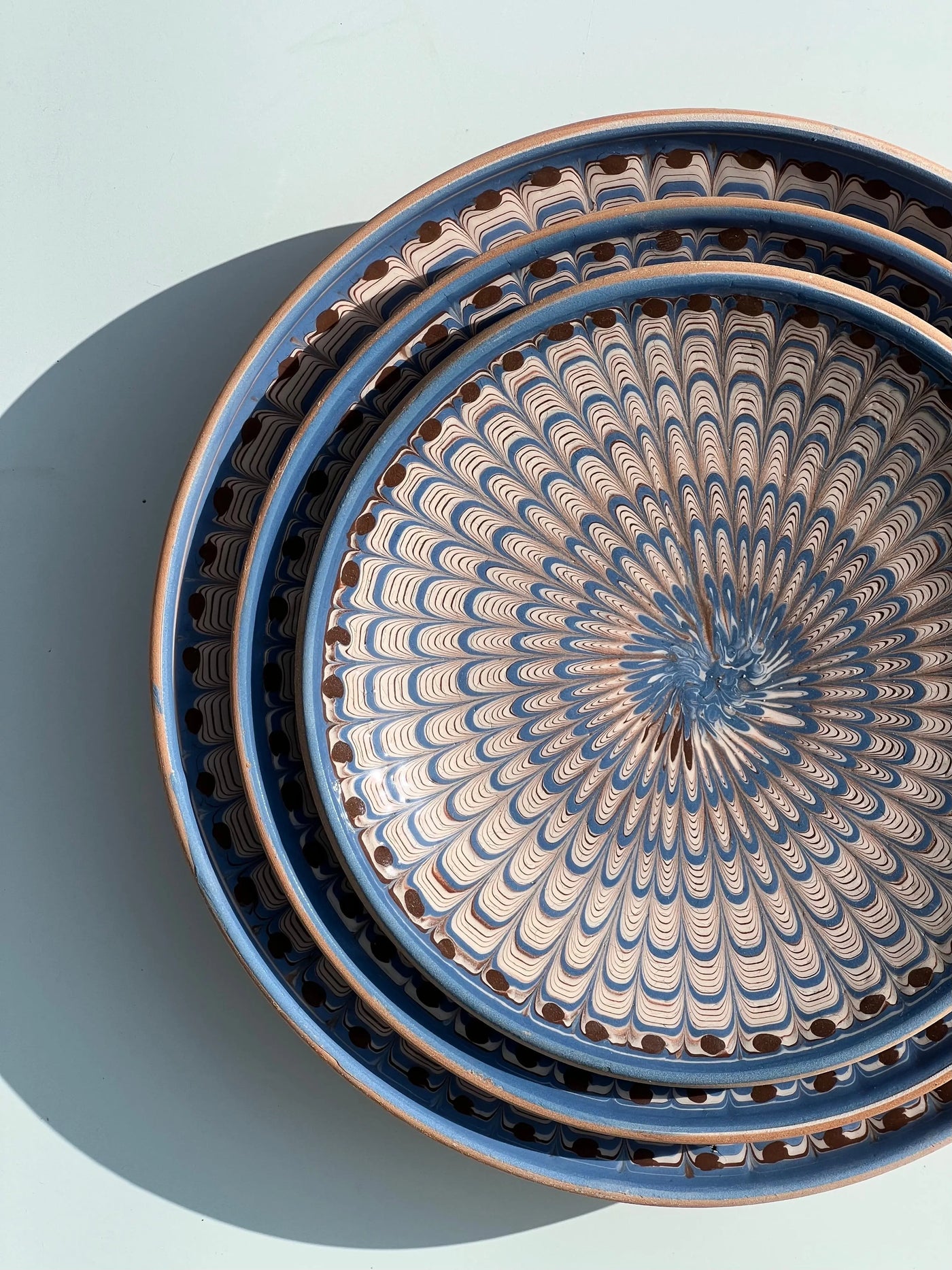Horezu keramik tallerken | No. 04 | 4 forskellige størrelser Studio Hafnia