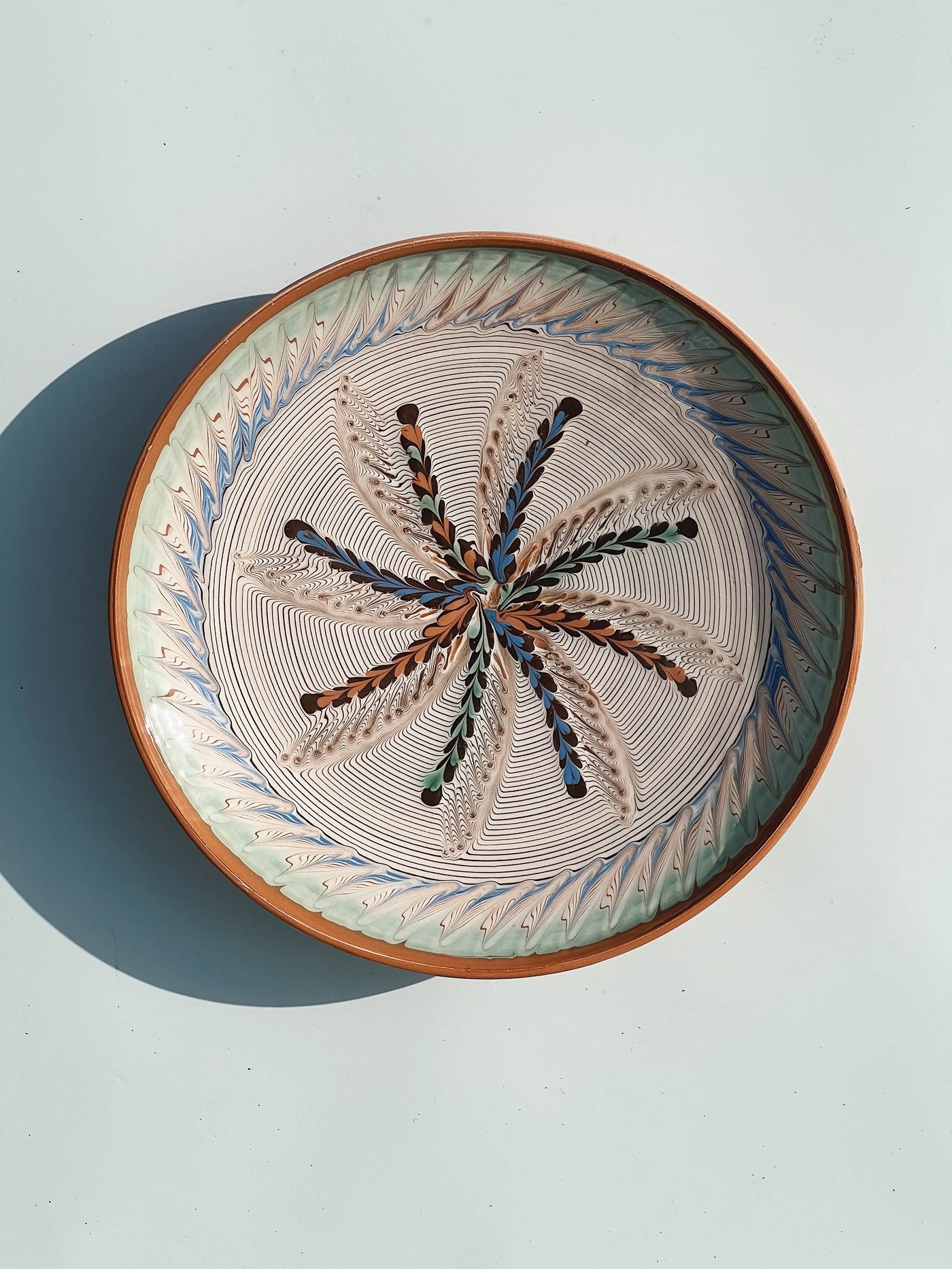 Horezu keramik tallerken | No. 05 | 4 forskellige størrelser Studio Hafnia