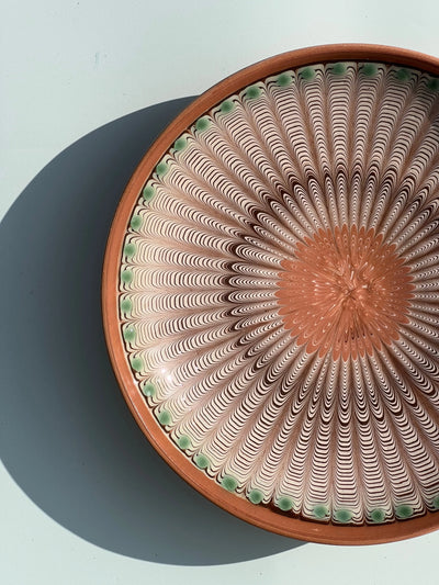 Horezu keramik tallerken | No. 06 | 4 forskellige størrelser Studio Hafnia