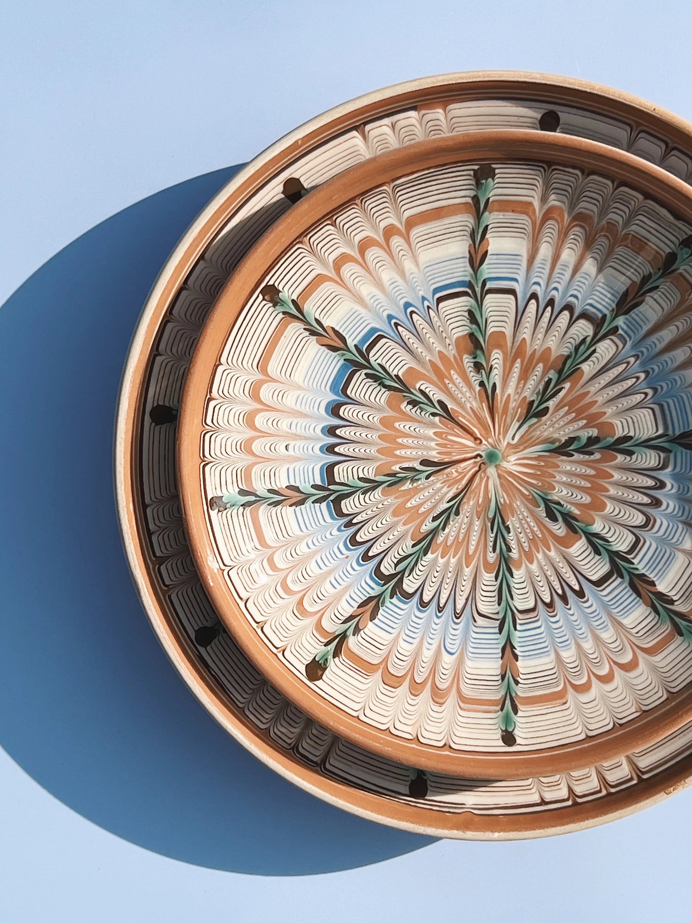 Horezu keramik tallerken | No. 08 | 4 forskellige størrelser Studio Hafnia