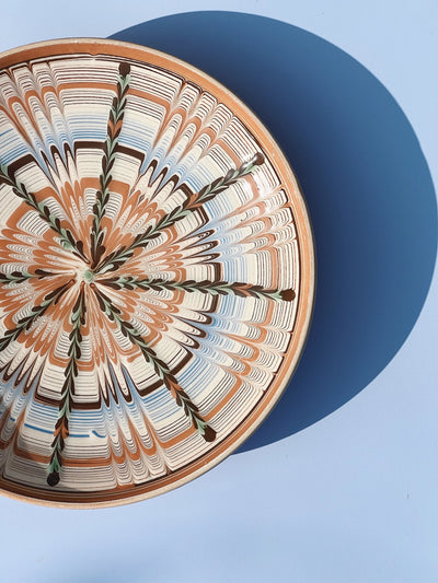 Horezu keramik tallerken | No. 08 | 4 forskellige størrelser Studio Hafnia