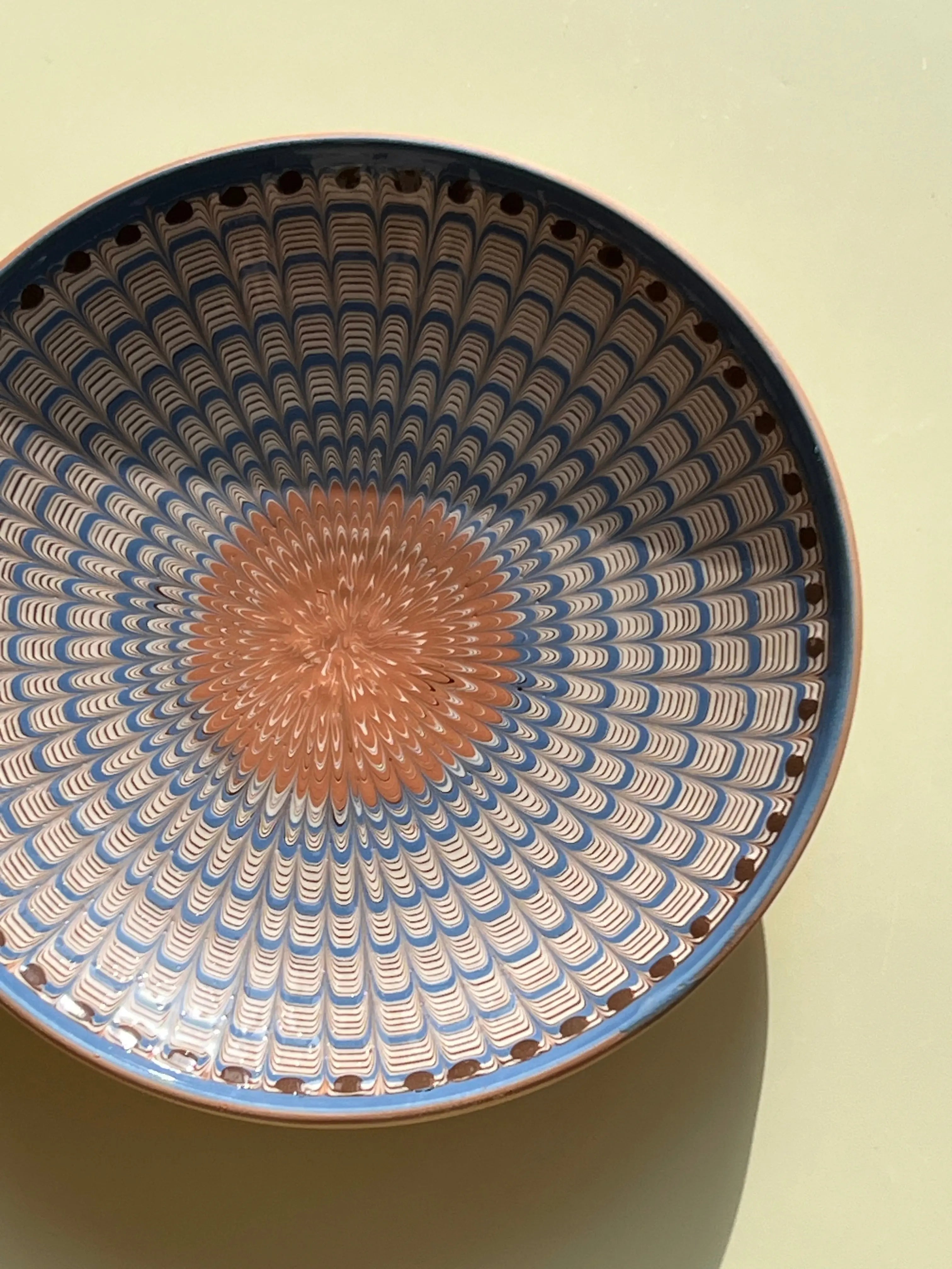 Horezu keramik tallerken | No. 12 | 4 forskellige størrelser Studio Hafnia