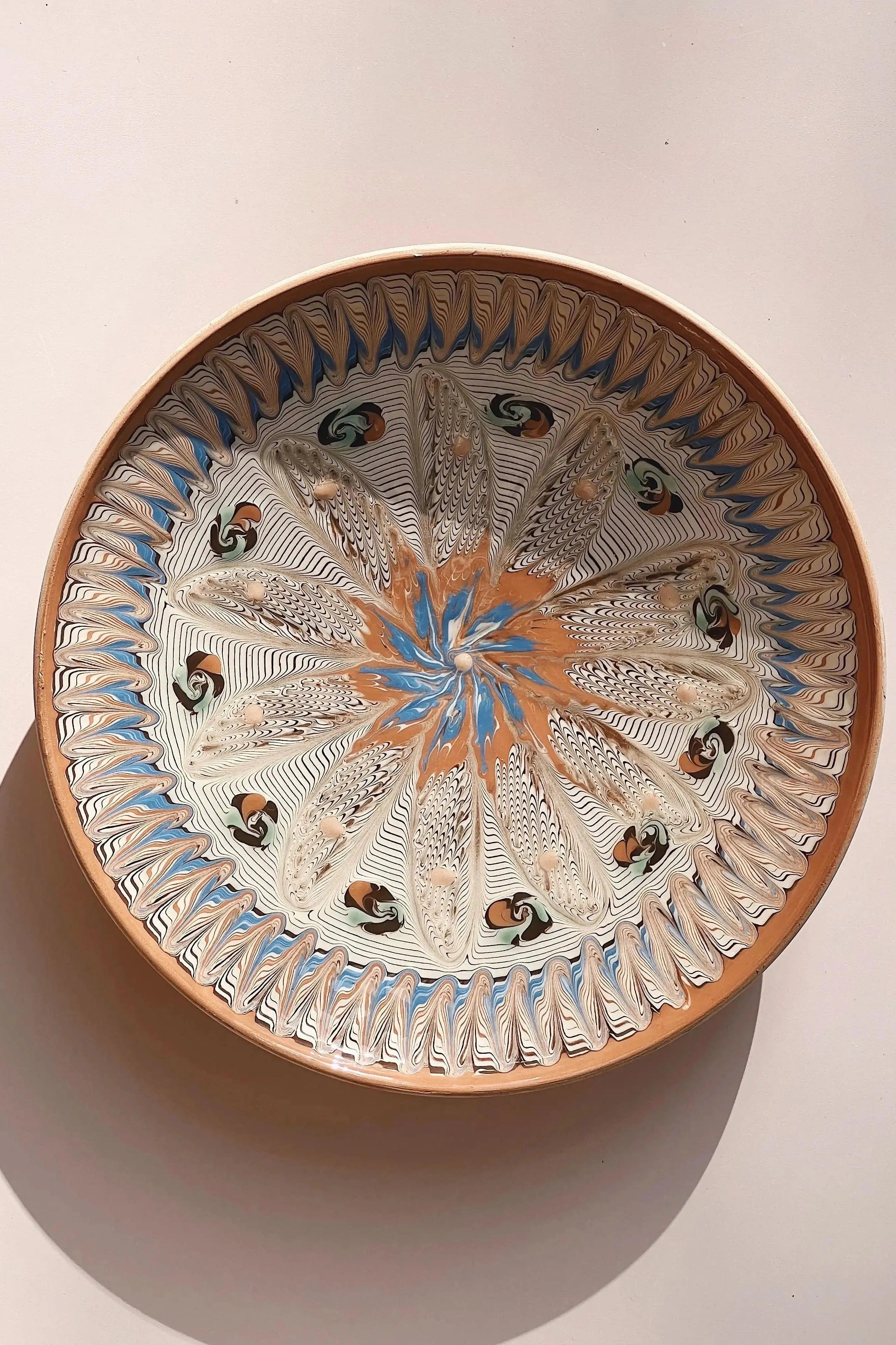 Horezu keramik tallerken | No. 02 | 4 forskellige størrelser Studio Hafnia