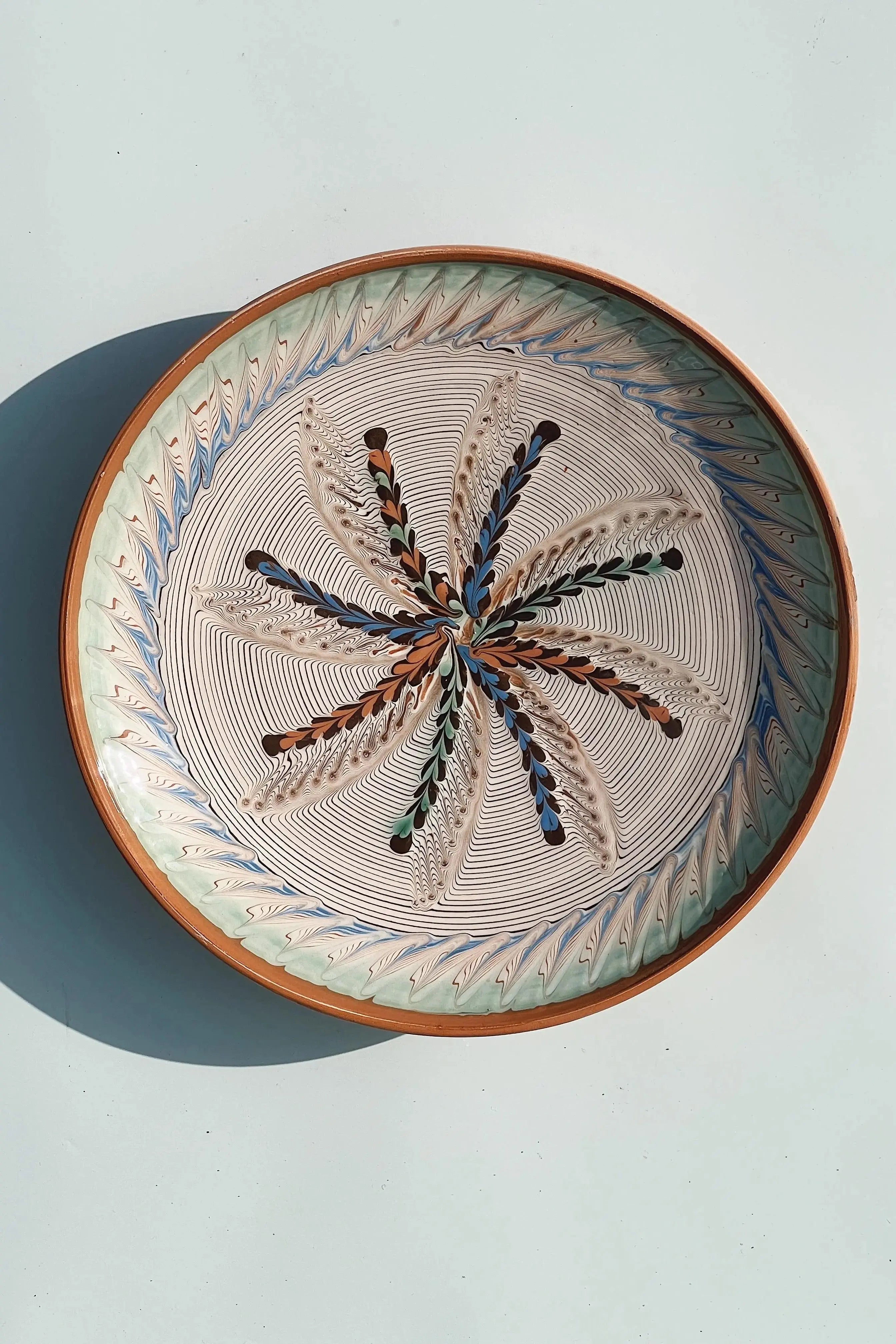 Horezu keramik tallerken | No. 05 | 4 forskellige størrelser Studio Hafnia