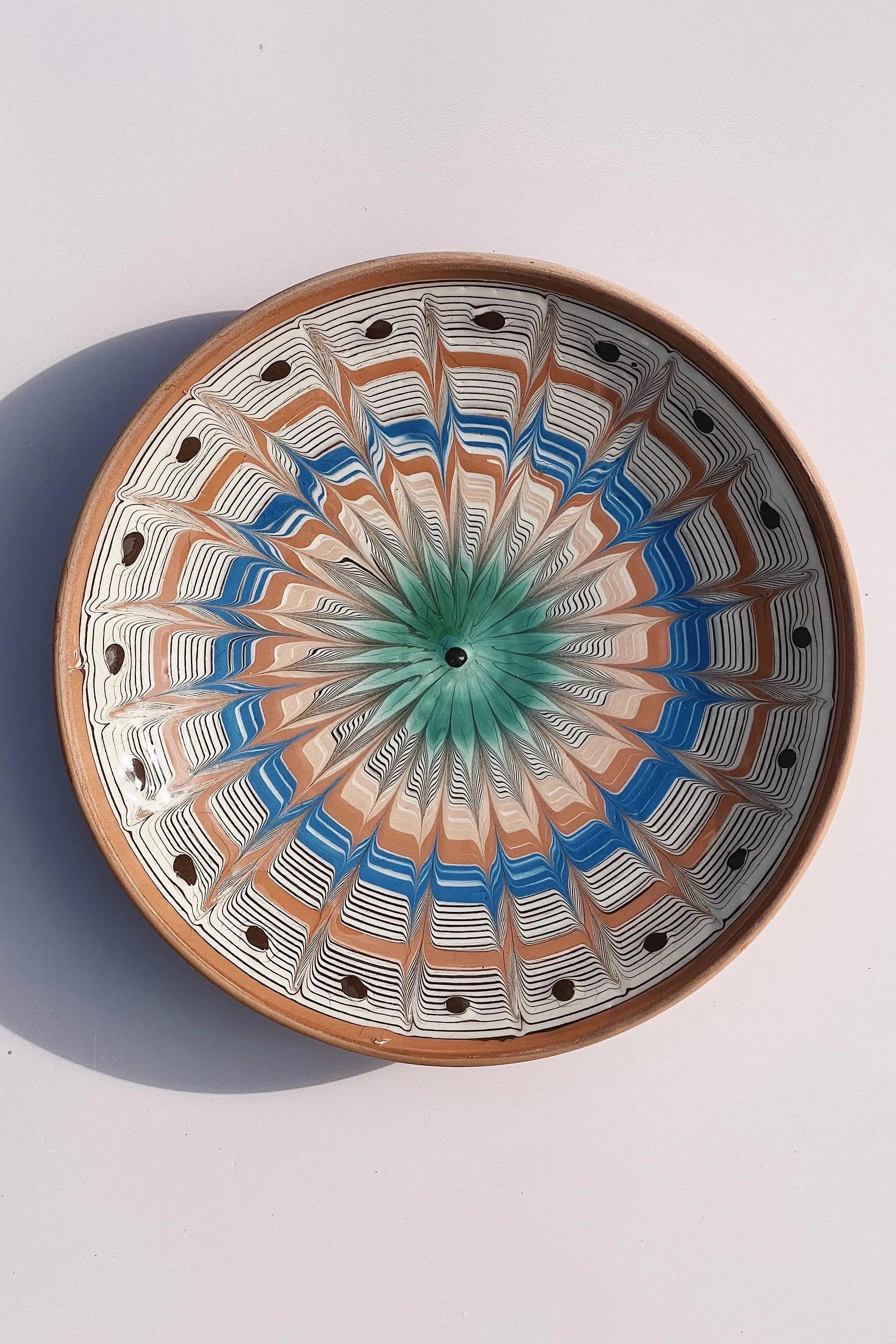 Horezu keramik tallerken | No. 07 | 4 forskellige størrelser Studio Hafnia