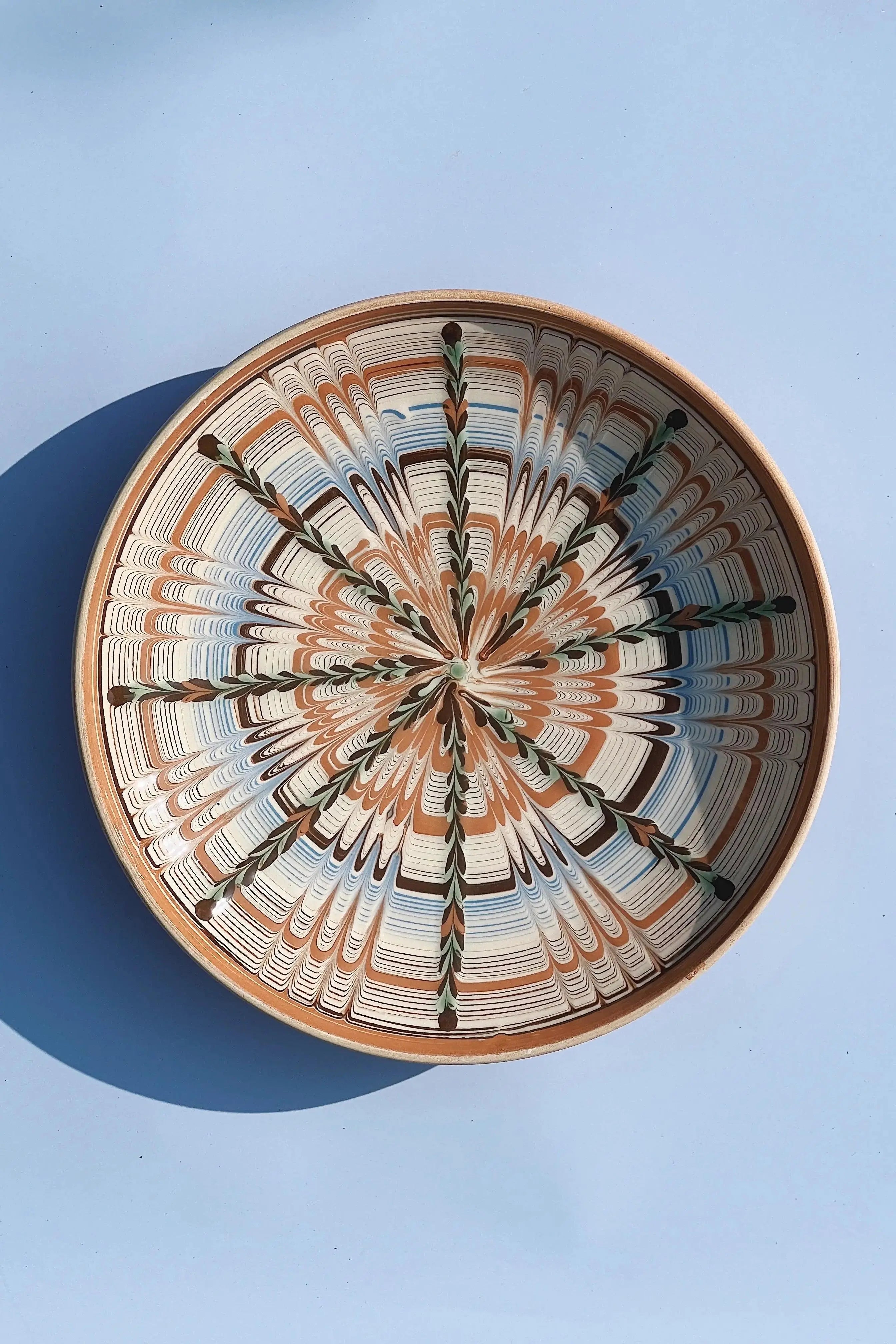 Horezu keramik tallerken | No. 08 | 4 forskellige størrelser Studio Hafnia