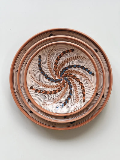 Horezu keramik tallerken | No. 14 | 4 forskellige størrelser Studio Hafnia