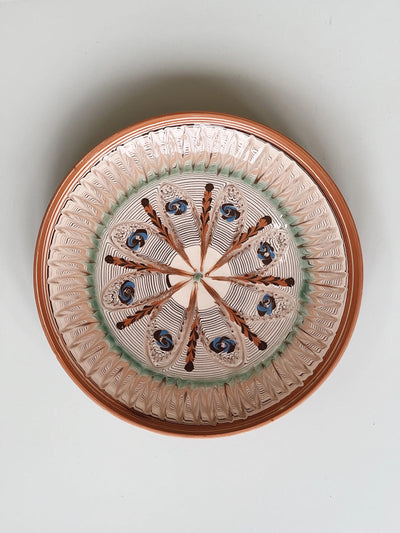 Horezu keramik tallerken | No. 16 | 4 forskellige størrelser Studio Hafnia