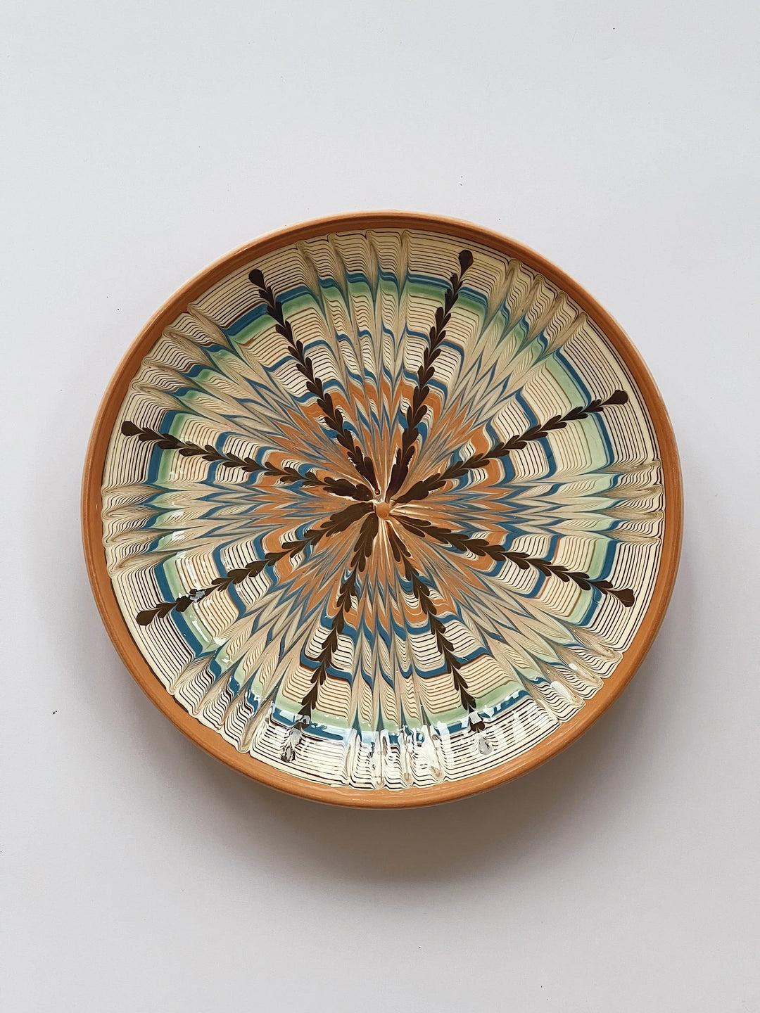 Horezu keramik tallerken | No. 21 | 4 forskellige størrelser Studio Hafnia