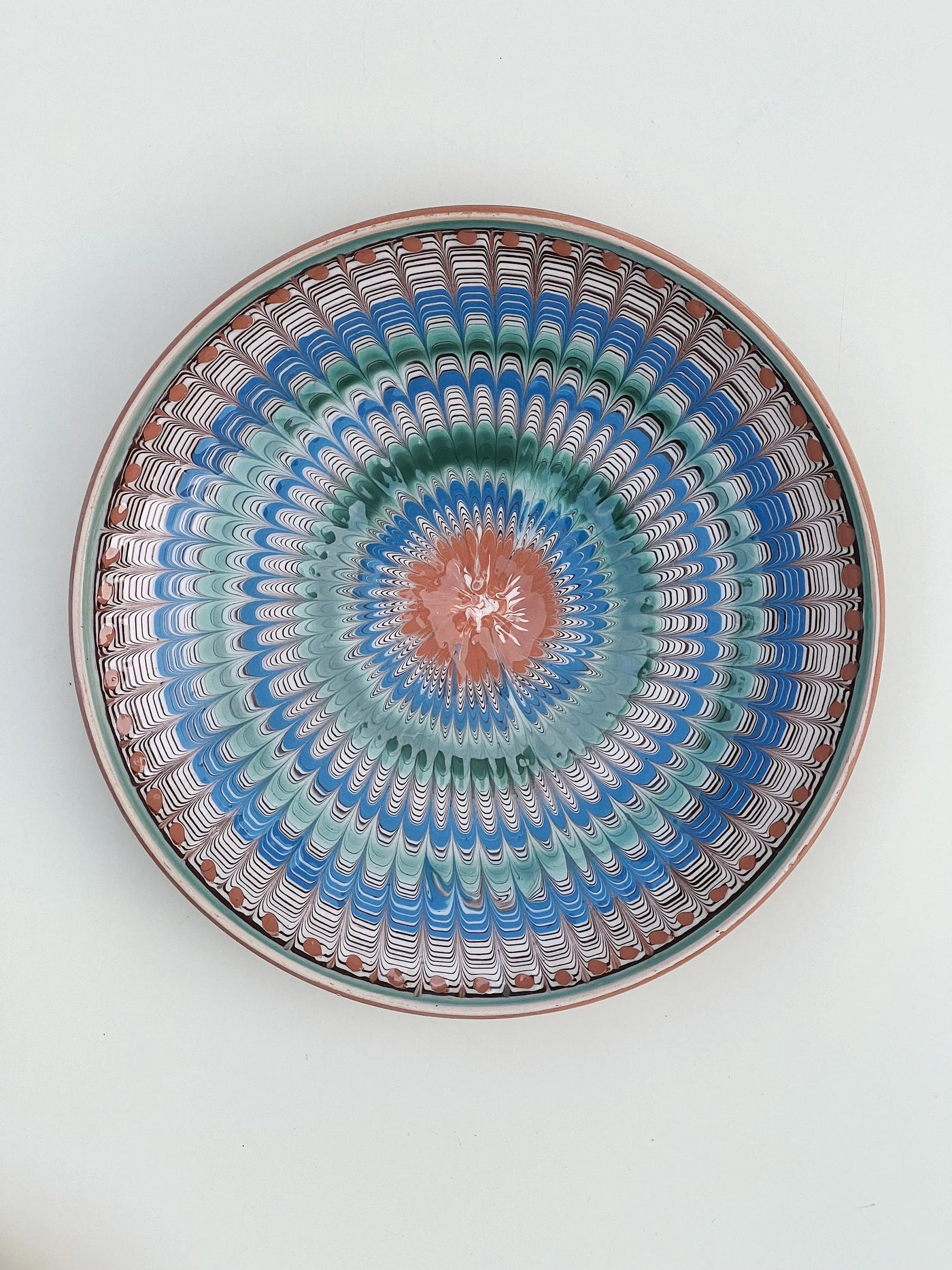 Horezu keramik tallerken | No. 22 | 4 forskellige størrelser Studio Hafnia
